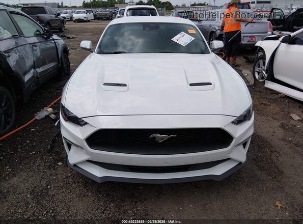 1FA6P8TH7P5102095 2023 FORD MUSTANG Белый Вид щитка приборов