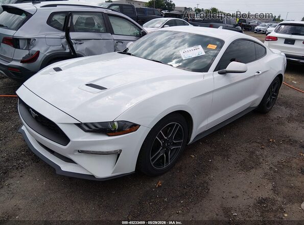 1FA6P8TH7P5102095 2023 FORD MUSTANG Белый Передняя левая четверть