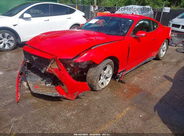 1FA6P8TH7R5108210 2024 FORD MUSTANG Red 