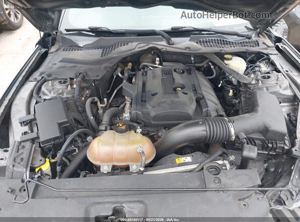 1FA6P8TH8G5221385 2016 FORD MUSTANG Серый Вид сзади