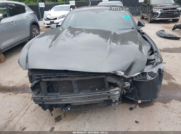 1FA6P8TH8G5221385 2016 FORD MUSTANG Серый Вид спереди