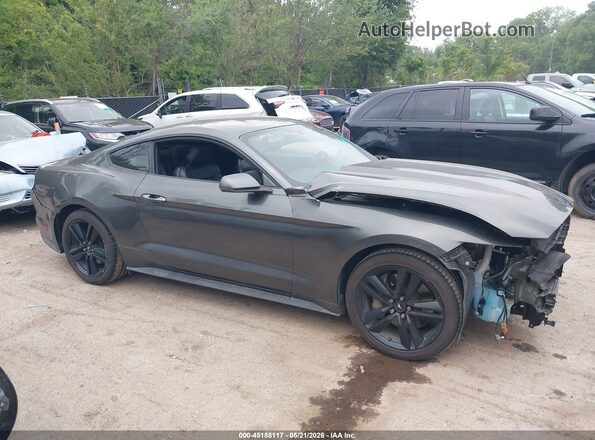 1FA6P8TH8G5221385 2016 FORD MUSTANG Серый Панорамный вид салона 360°