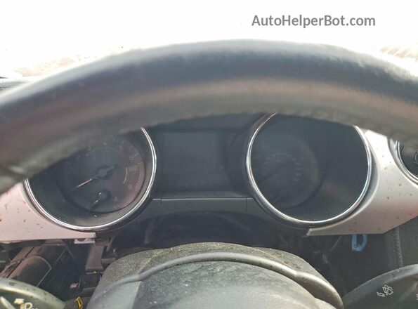 1FA6P8TH8G5224237 2016 FORD MUSTANG Red Instrument cluster view