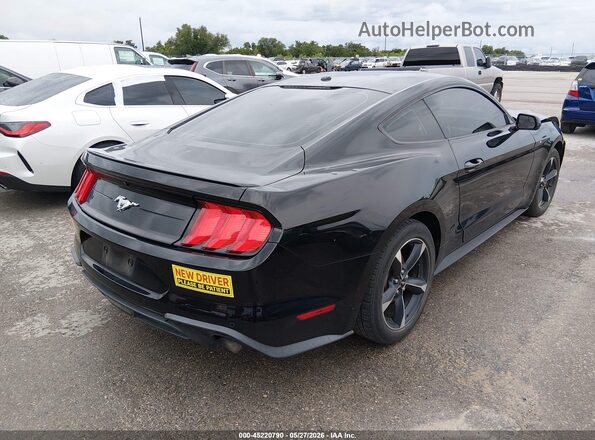 1FA6P8TH8K5161827 2019 FORD MUSTANG Black Rear right