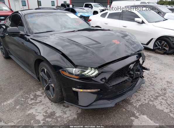 1FA6P8TH8K5161827 2019 FORD MUSTANG Black 