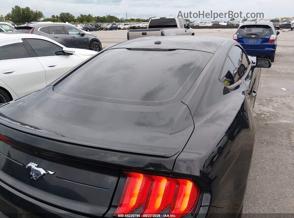 1FA6P8TH8K5161827 2019 FORD MUSTANG Black 