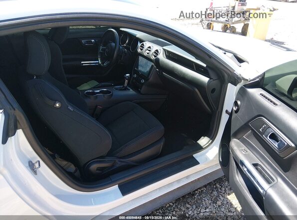 1FA6P8TH8L5103587 2020 FORD MUSTANG White წინა სალონის ხედი