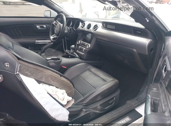 1FA6P8TH8P5109539 2023 FORD MUSTANG White წინა სალონის ხედი
