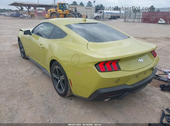 1FA6P8TH8S5130545 2025 FORD MUSTANG Зеленый Задняя левая четверть