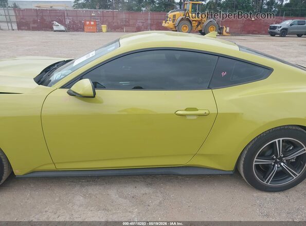 1FA6P8TH8S5130545 2025 FORD MUSTANG Зеленый 