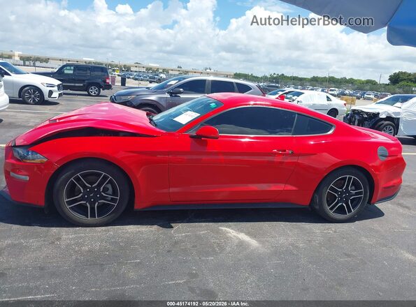 1FA6P8TH9M5103065 2021 FORD MUSTANG Red Панорамний вид салону 360°