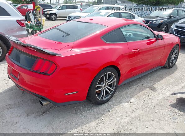 1FA6P8THXG5313839 2016 FORD MUSTANG Red Tył prawy