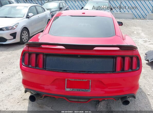 1FA6P8THXG5313839 2016 FORD MUSTANG Red 