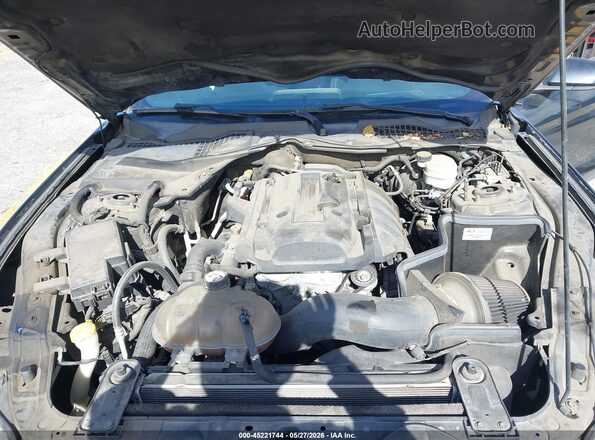 1FA6P8THXG5320628 2016 FORD MUSTANG Black Rear view