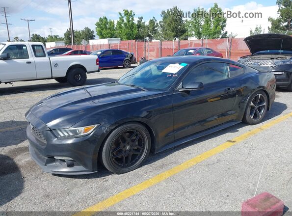 1FA6P8THXG5320628 2016 FORD MUSTANG Black Front left