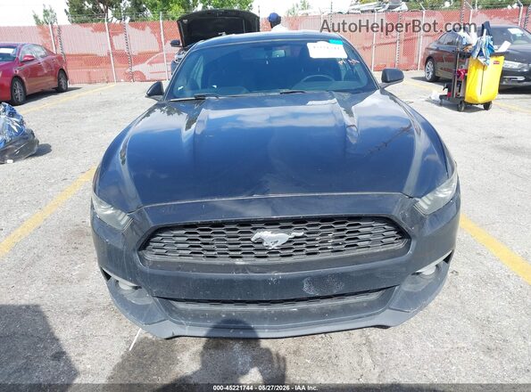 1FA6P8THXG5320628 2016 FORD MUSTANG Black Front view