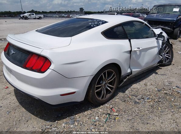 1FA6P8THXH5205500 2017 FORD MUSTANG White Задня права чверть