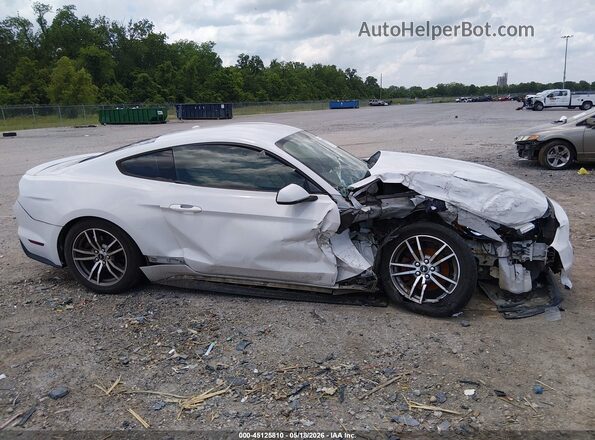 1FA6P8THXH5205500 2017 FORD MUSTANG White Вид щитка приладів