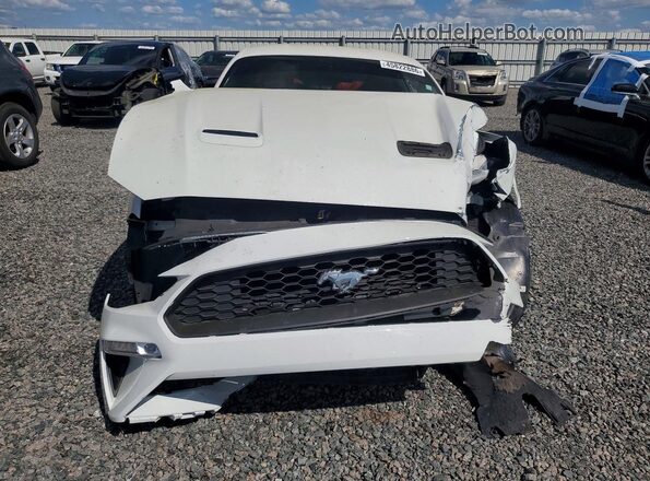 1FA6P8THXL5162026 2020 FORD MUSTANG White Vista frontal