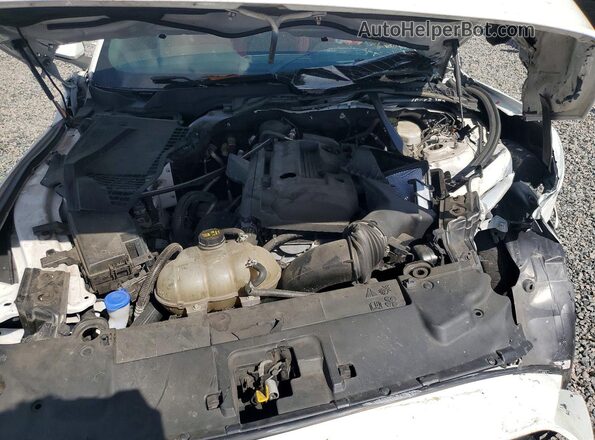 1FA6P8THXL5162026 2020 FORD MUSTANG White Vista interior trasera