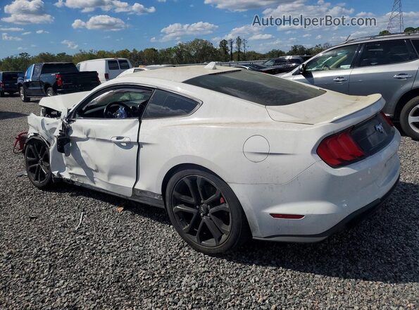 1FA6P8THXL5162026 2020 FORD MUSTANG White Trasero izquierdo