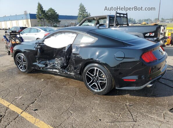 1FA6P8THXM5127178 2021 FORD MUSTANG Black უკანა მარცხენა