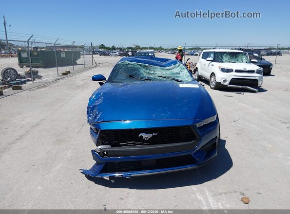 1FA6P8THXR5146837 2024 FORD MUSTANG Blue Vista interior trasera