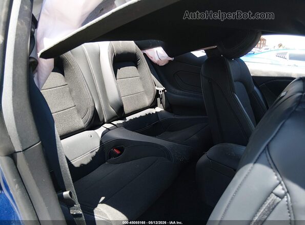 1FA6P8THXR5146837 2024 FORD MUSTANG Blue Vista de la etiqueta del VIN
