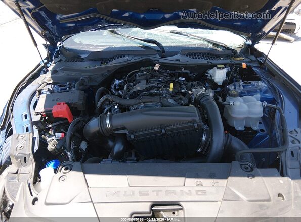 1FA6P8THXR5146837 2024 FORD MUSTANG Blue Vista trasera