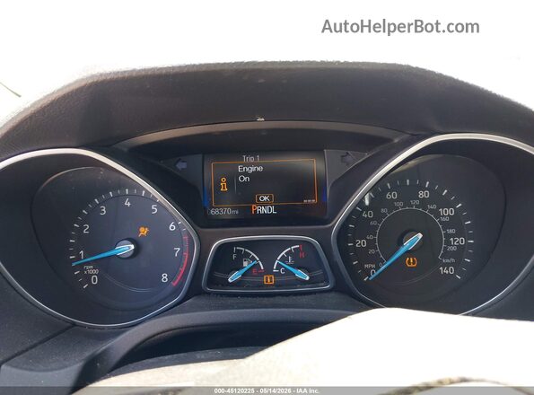 1FADP3E21GL359994 2016 FORD FOCUS Gray Widok tylnych siedzeń