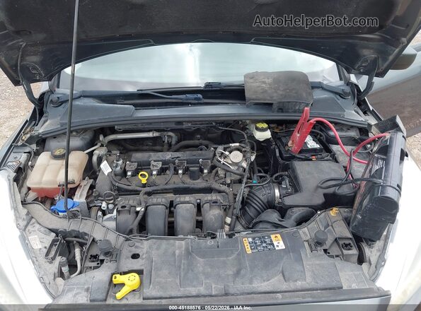 1FADP3E22HL313673 2017 FORD FOCUS Gray Rear view