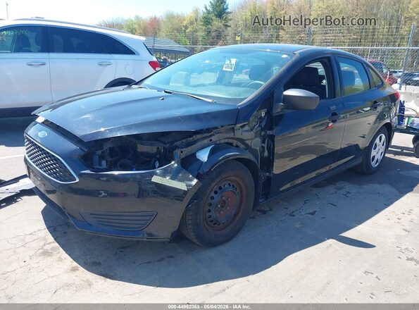 1FADP3E24GL223567 2016 FORD FOCUS Black წინა მარცხენა ხედი სამი მეოთხედიდან