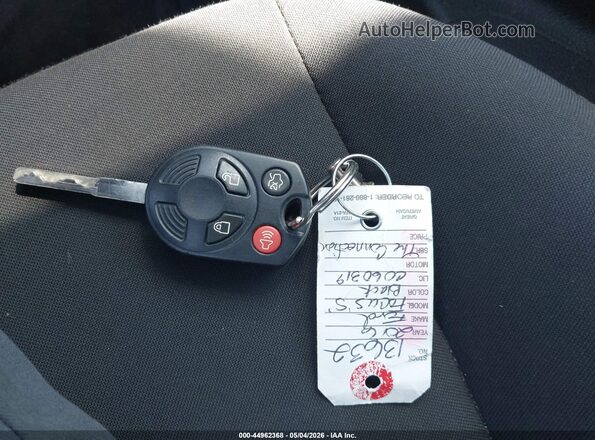 1FADP3E24GL223567 2016 FORD FOCUS Black წინა პანელის ხედი