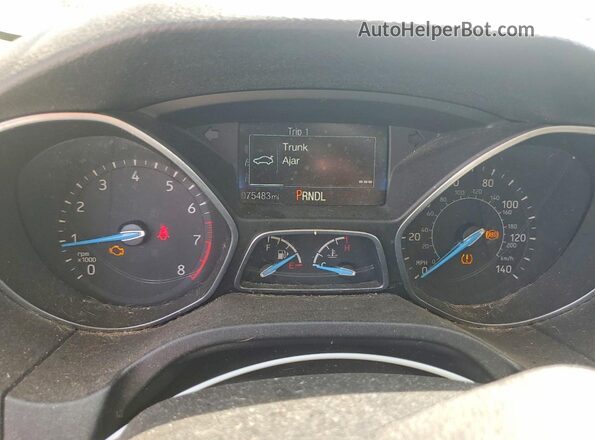 1FADP3E24JL307685 2018 FORD FOCUS Black 