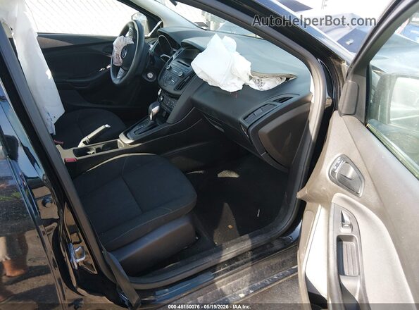 1FADP3E25GL273426 2016 FORD FOCUS Black Vista interior delantera