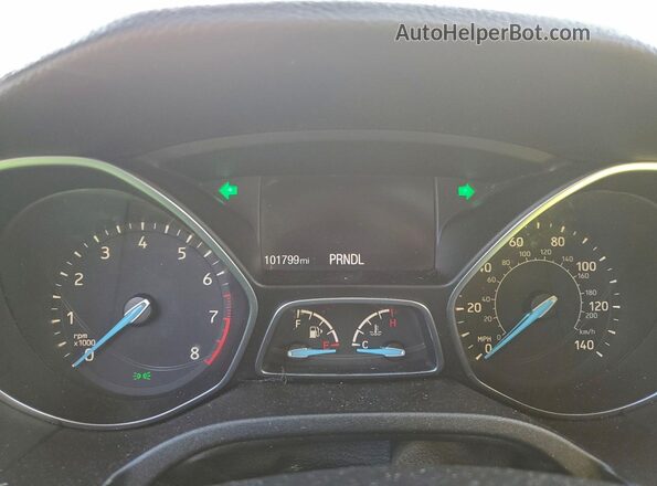 1FADP3E25HL234790 2017 FORD FOCUS White 
