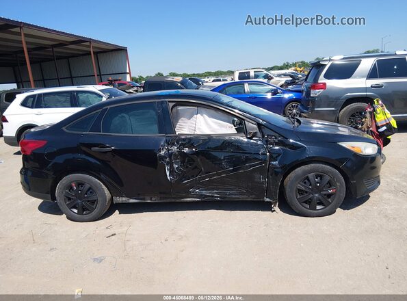 1FADP3E25HL253968 2017 FORD FOCUS Black Vista interior trasera