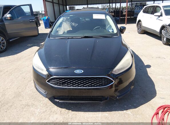 1FADP3E25HL253968 2017 FORD FOCUS Black Vista del cuadro de instrumentos