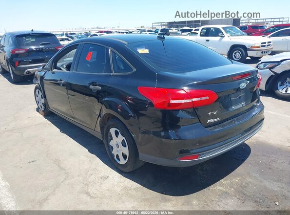 1FADP3E2XJL260792 2018 FORD FOCUS Black Հետևի ձախ