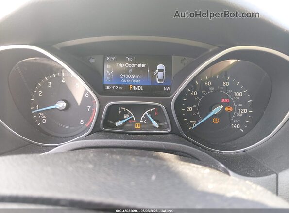 1FADP3F20GL210734 2016 FORD FOCUS Gray Հետևի նստատեղերի տեսք
