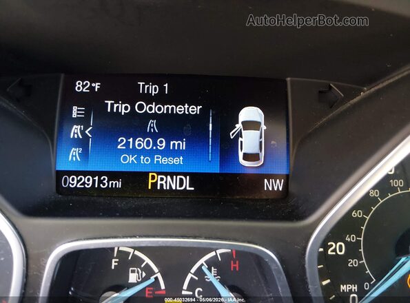 1FADP3F20GL210734 2016 FORD FOCUS Gray 