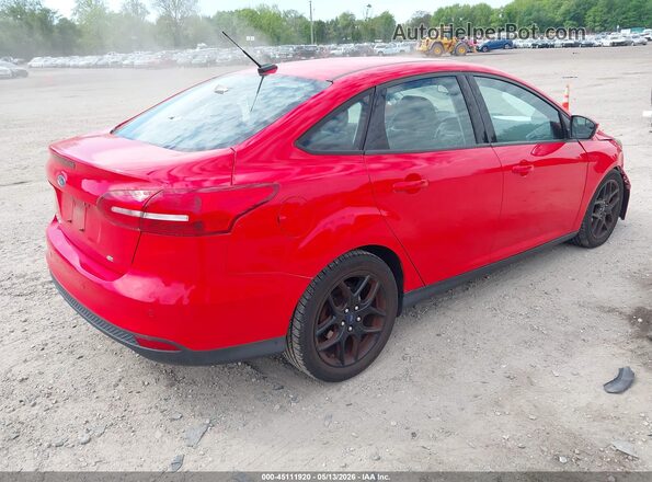 1FADP3F20GL332820 2016 FORD FOCUS Red Tył prawy