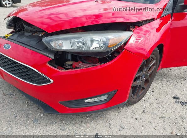1FADP3F20GL332820 2016 FORD FOCUS Red Widok wnętrza 360 stopni