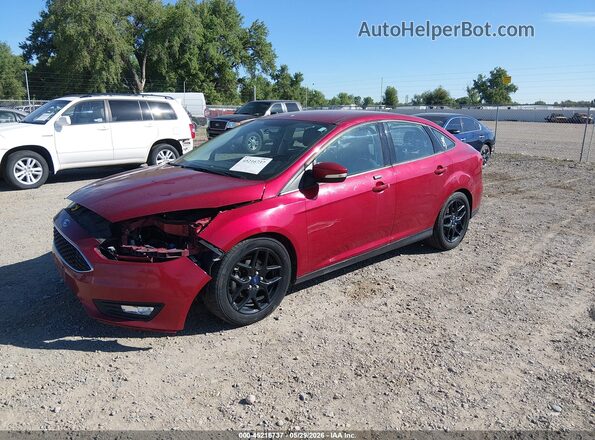 1FADP3F20GL388269 2016 FORD FOCUS Red Vista tres cuartos delantera izquierda