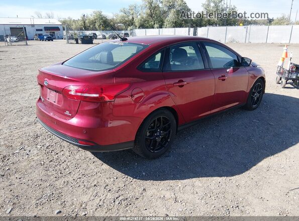 1FADP3F20GL388269 2016 FORD FOCUS Red Trasero derecho