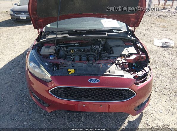 1FADP3F20GL388269 2016 FORD FOCUS Red Vista trasera