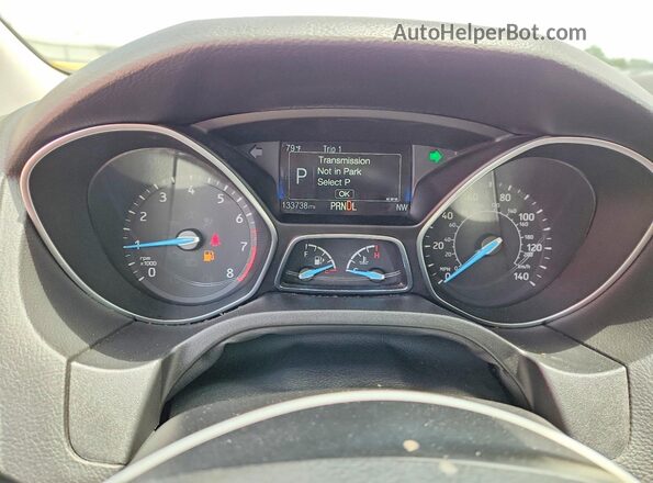 1FADP3F20HL229897 2017 FORD FOCUS Silver 