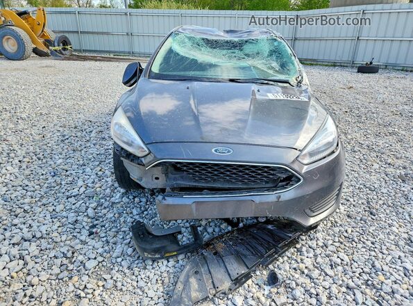 1FADP3F20HL237904 2017 FORD FOCUS Gray 