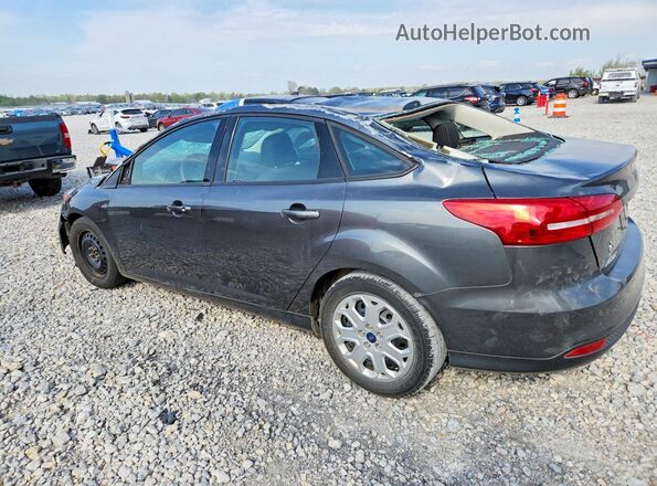 1FADP3F20HL237904 2017 FORD FOCUS Gray 
