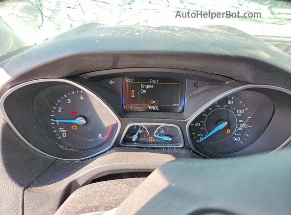 1FADP3F20HL237904 2017 FORD FOCUS Gray 